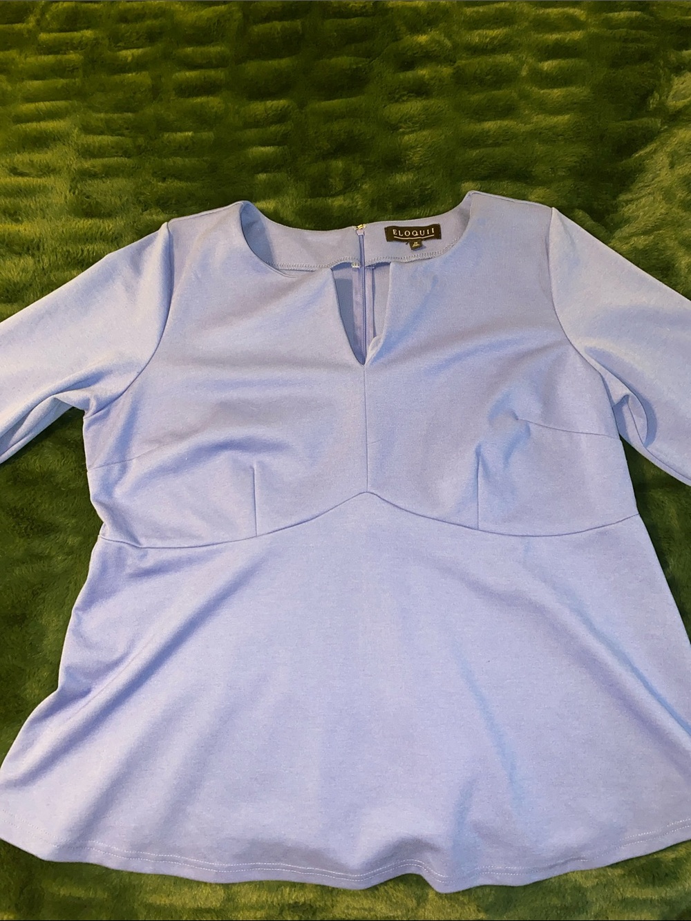 Eloquii Peplum Tunic